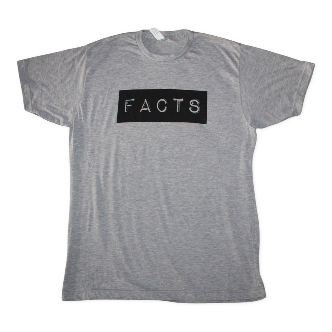 Facts T-shirt - Grey