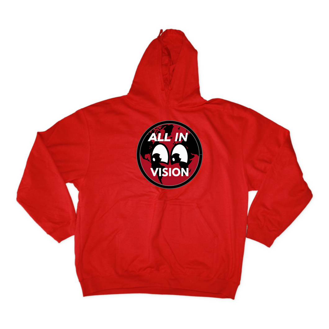 All in Vision Logo Sweatshirt - Red